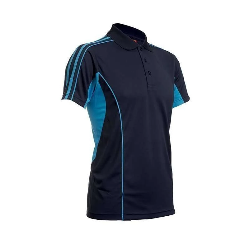 Cut & Sew Microfiber Polo - 140gsm (QD33) - Image 4