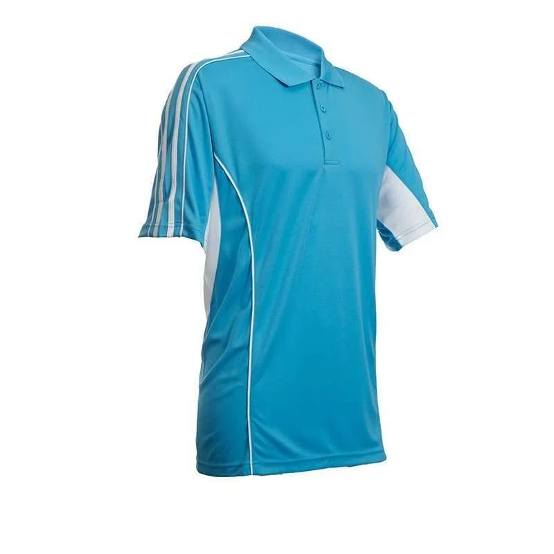 Cut & Sew Microfiber Polo - 140gsm (QD33) - Image 2