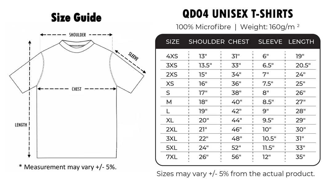 Quick Dry T-shirt - 160gsm Eyelet (QD04) - Image 3