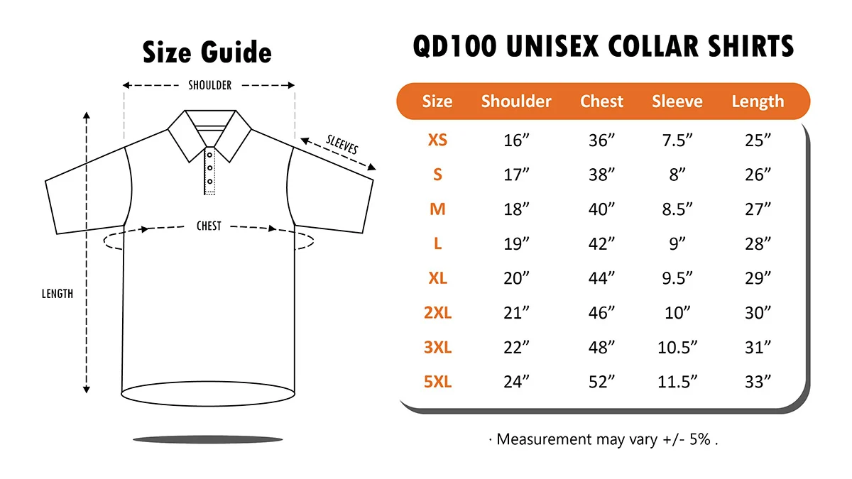Unisex Micro Pique Short Sleeve Polo - 190gsm (QD100) - Image 3