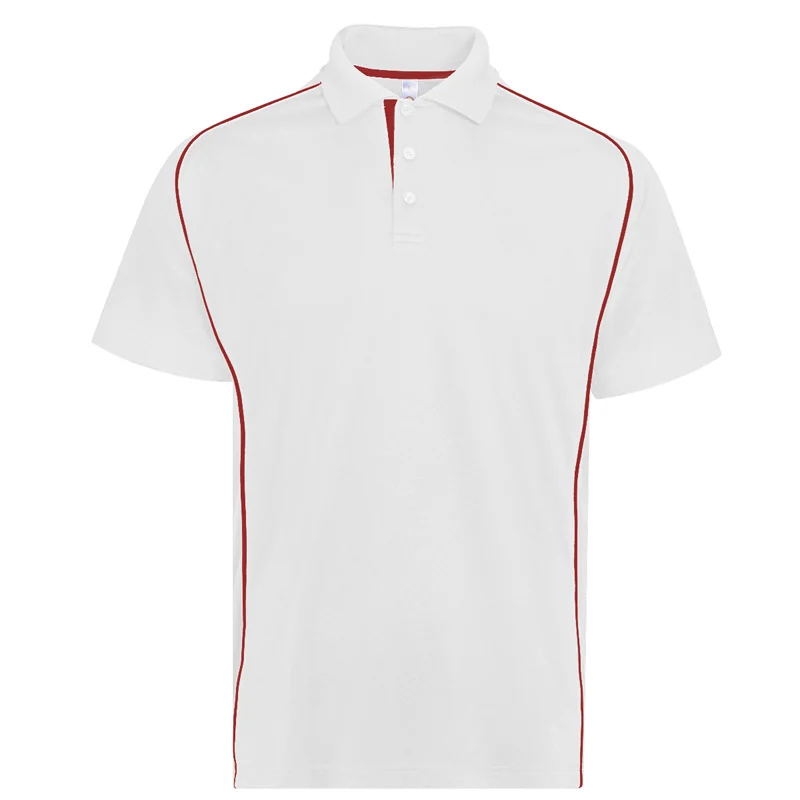 Unisex Micro Pique Raglan Polo - 190gsm (QD101) - Image 10