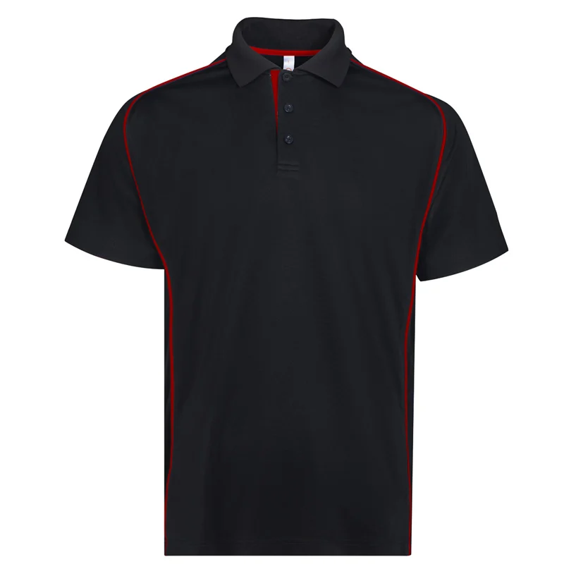 Unisex Micro Pique Raglan Polo - 190gsm (QD101) - Image 9