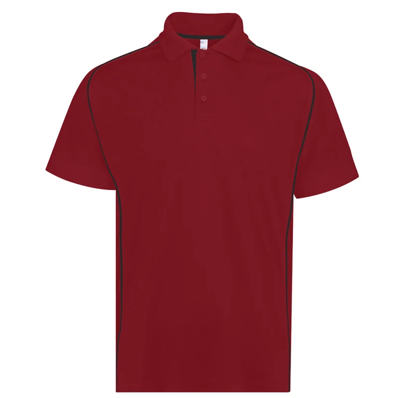 Unisex Micro Pique Raglan Polo - 190gsm (QD101) - Image 7
