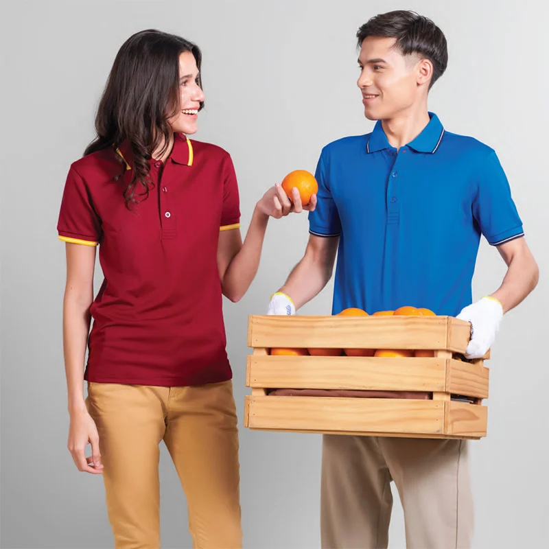 Tipped Collar & Cuff Cotton Microfiber Polo - 200gsm (QD53)