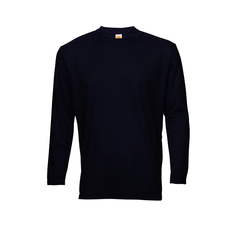 Long Sleeve Quick Dry T-shirt - 160gsm Eyelet (QD54) - Image 57