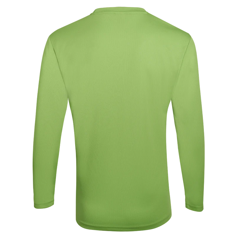 Long Sleeve Quick Dry T-shirt - 160gsm Eyelet (QD54) - Image 6