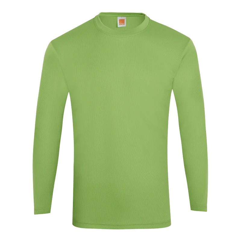 Long Sleeve Quick Dry T-shirt - 160gsm Eyelet (QD54) - Image 5