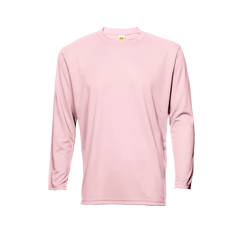 Long Sleeve Quick Dry T-shirt - 160gsm Eyelet (QD54) - Image 28