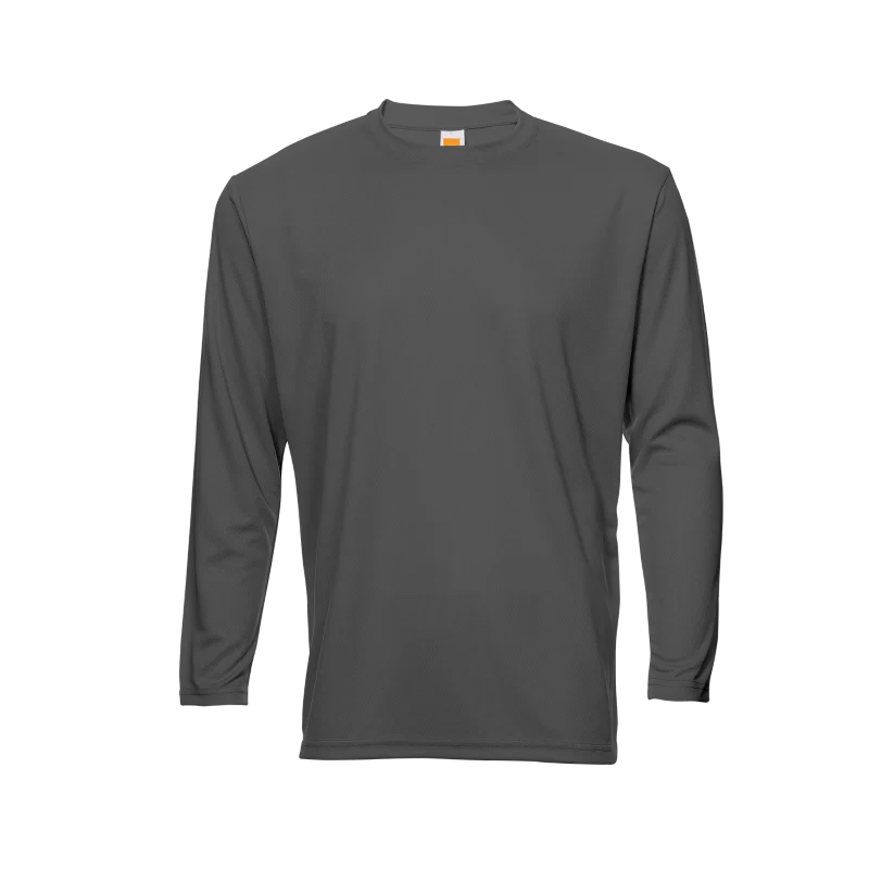 Long Sleeve Quick Dry T-shirt - 160gsm Eyelet (QD54) - Image 45