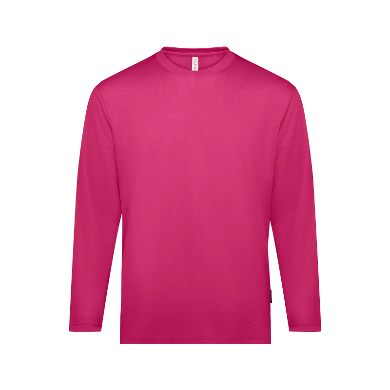 Long Sleeve Quick Dry T-shirt - 160gsm Eyelet (QD54) - Image 26