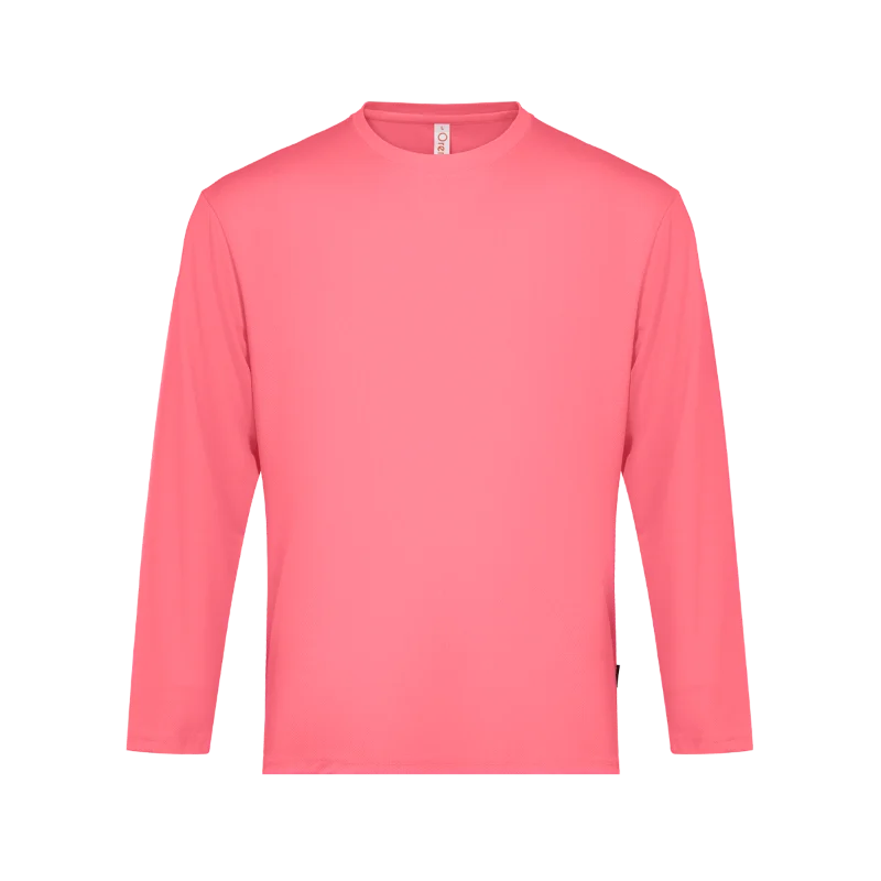 Long Sleeve Quick Dry T-shirt - 160gsm Eyelet (QD54) - Image 22