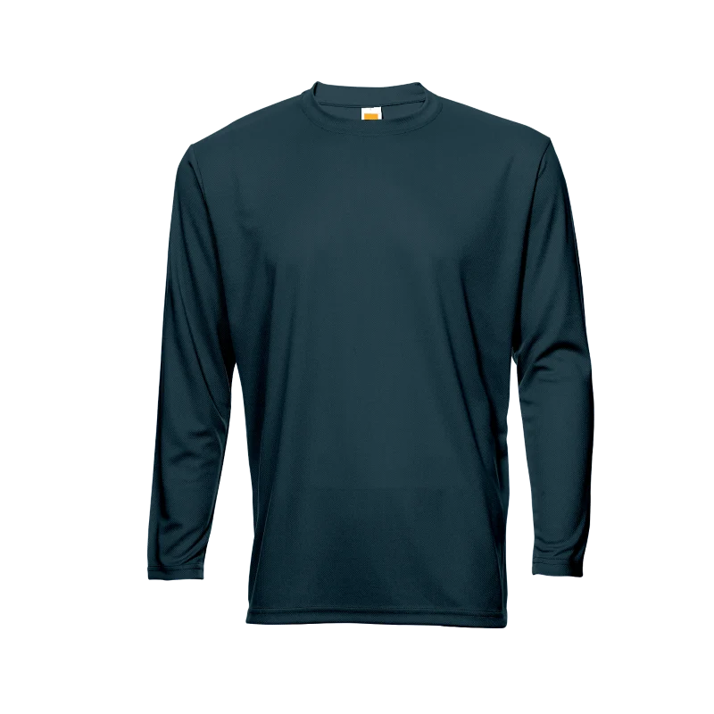 Long Sleeve Quick Dry T-shirt - 160gsm Eyelet (QD54) - Image 21