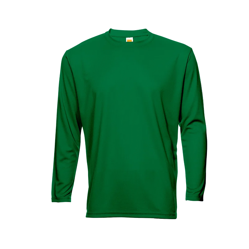 Long Sleeve Quick Dry T-shirt - 160gsm Eyelet (QD54) - Image 20