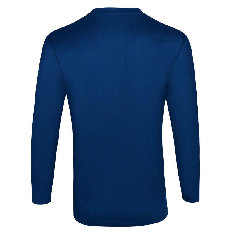 Long Sleeve Quick Dry T-shirt - 160gsm Eyelet (QD54) - Image 4