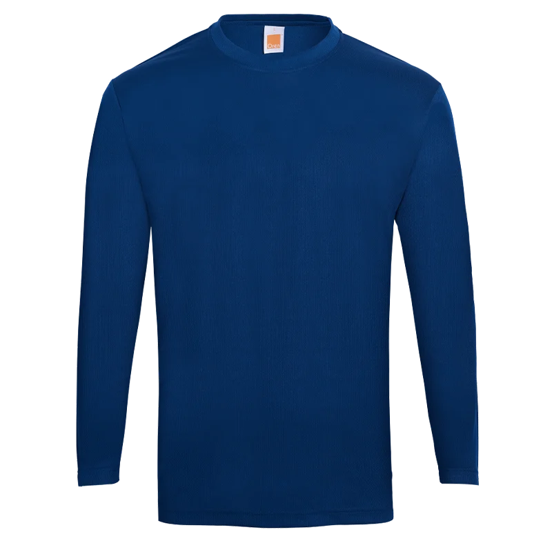 Long Sleeve Quick Dry T-shirt - 160gsm Eyelet (QD54) - Image 3