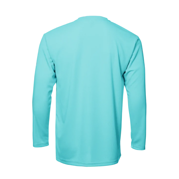 Long Sleeve Quick Dry T-shirt - 160gsm Eyelet (QD54) - Image 36