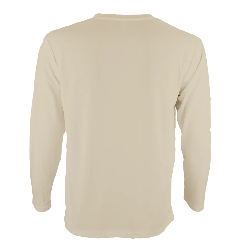 Long Sleeve Quick Dry T-shirt - 160gsm Eyelet (QD54) - Image 34