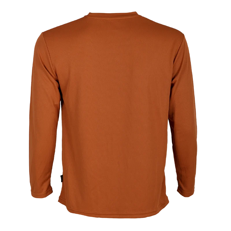 Long Sleeve Quick Dry T-shirt - 160gsm Eyelet (QD54) - Image 32