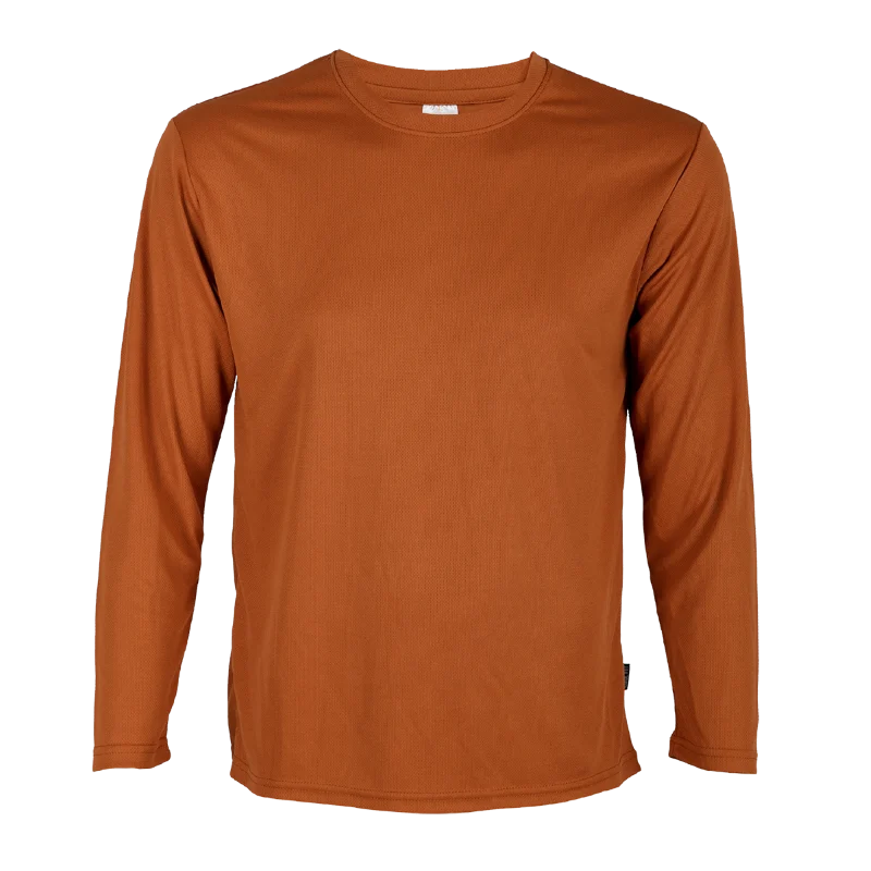 Long Sleeve Quick Dry T-shirt - 160gsm Eyelet (QD54) - Image 31