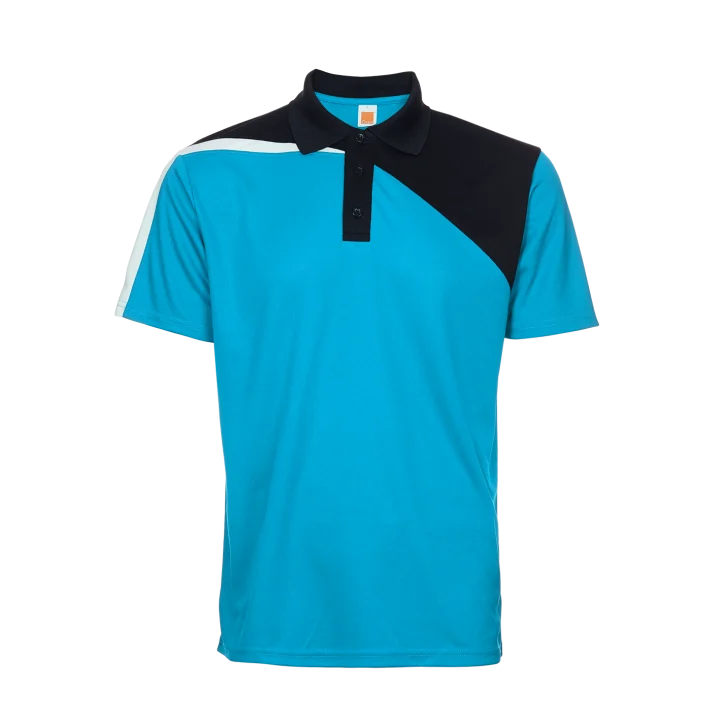 Quick Dry Polo Shirt QD58 Series (Unisex) - Custom with Green Cotton