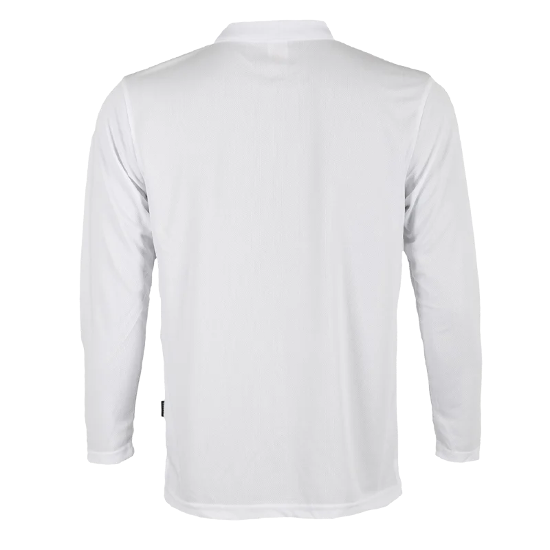 Long Sleeve Quick Dry Polo - 160gsm Eyelet (QD67) - Image 9