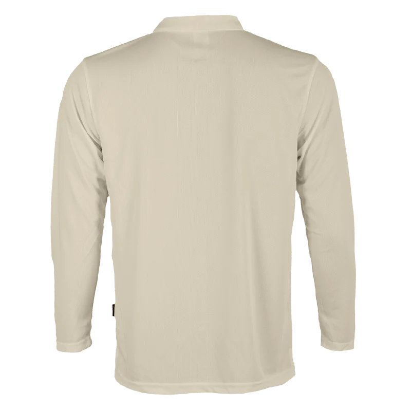 Long Sleeve Quick Dry Polo - 160gsm Eyelet (QD67) - Image 13