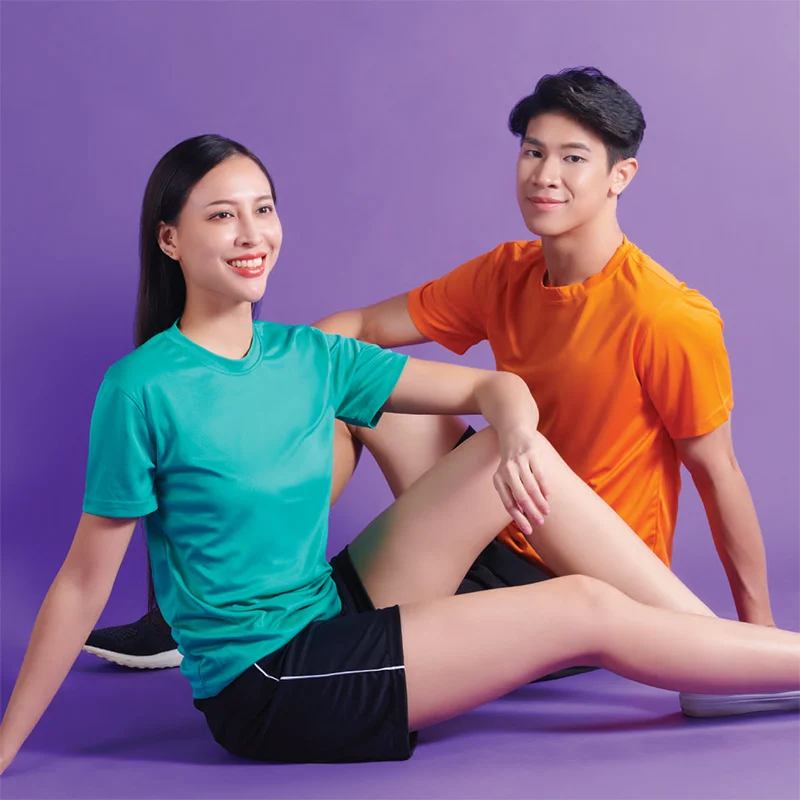 Quick Dry T-shirt - 150gsm Mini Eyelet (QD72)