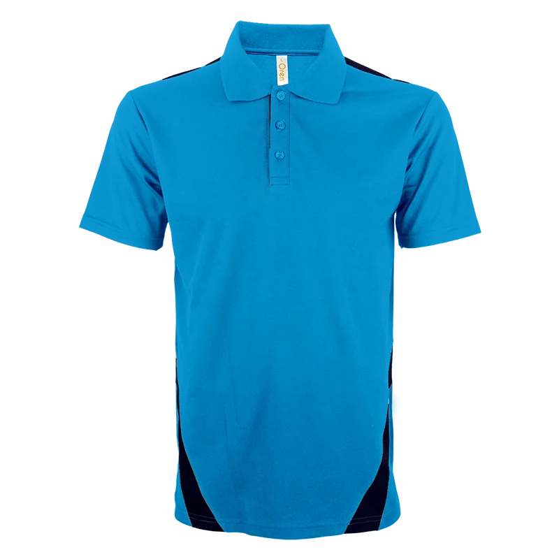Cut & Sew Cotton Microfiber Polo - 200gsm (QD79) - Image 4