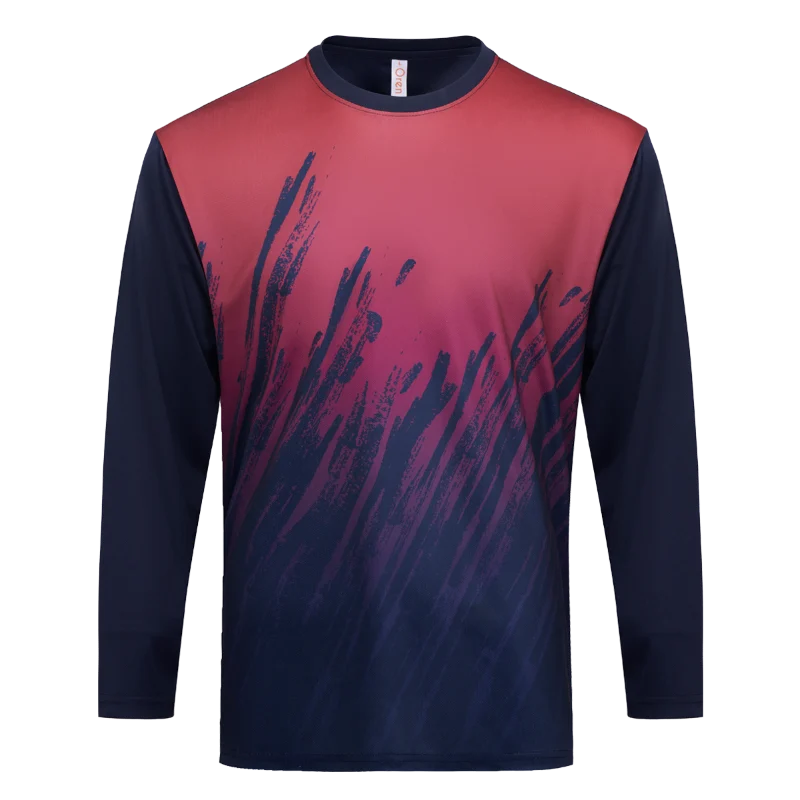 Quick Dry Sublimation Long Sleeve Tee - 150gsm Mini Eyelet (QD83) - Image 10