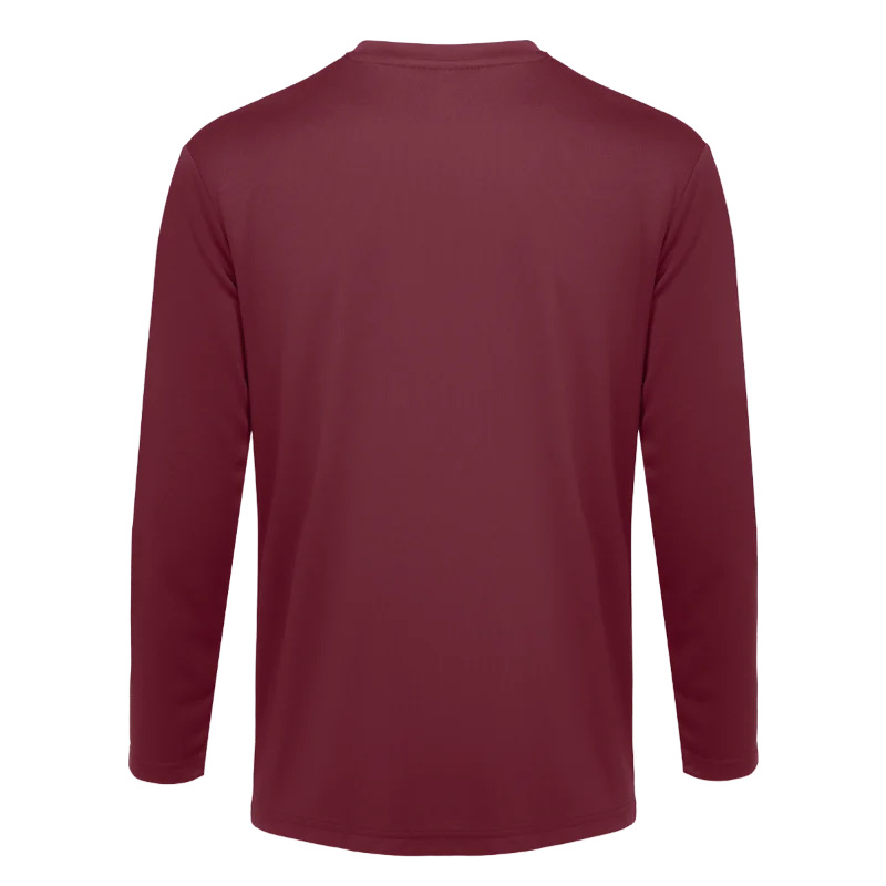 Quick Dry Sublimation Long Sleeve Tee - 150gsm Mini Eyelet (QD83) - Image 7