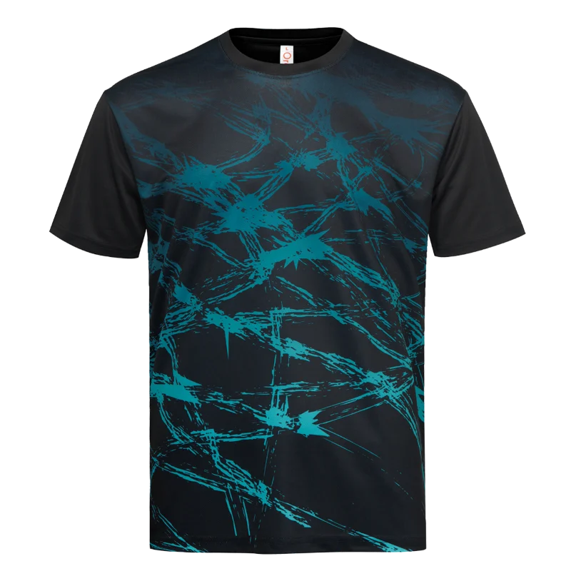 Quick Dry Sublimation Tee - 150gsm Mini Eyelet (QD85) - Image 8