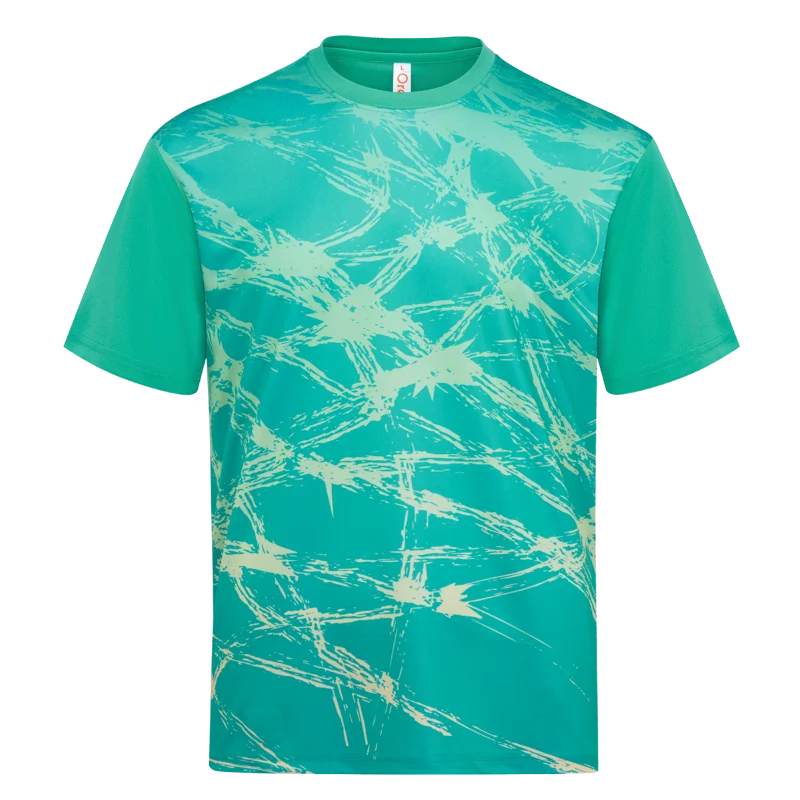 Quick Dry Sublimation Tee - 150gsm Mini Eyelet (QD85) - Image 2