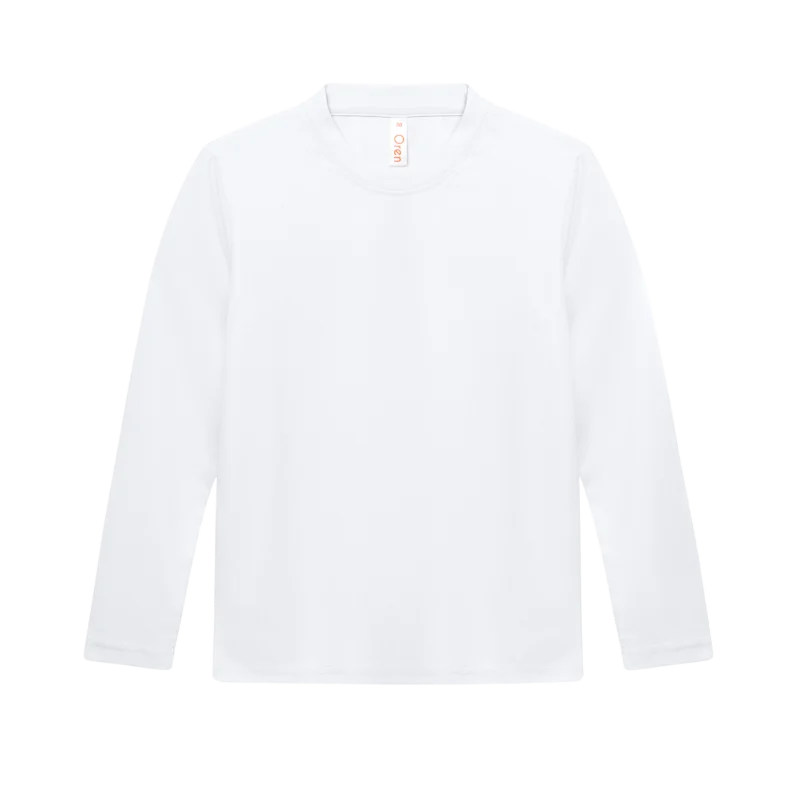 Kids Quick Dry Long Sleeve T-shirt – 160gsm Eyelet (QD88) - Image 22
