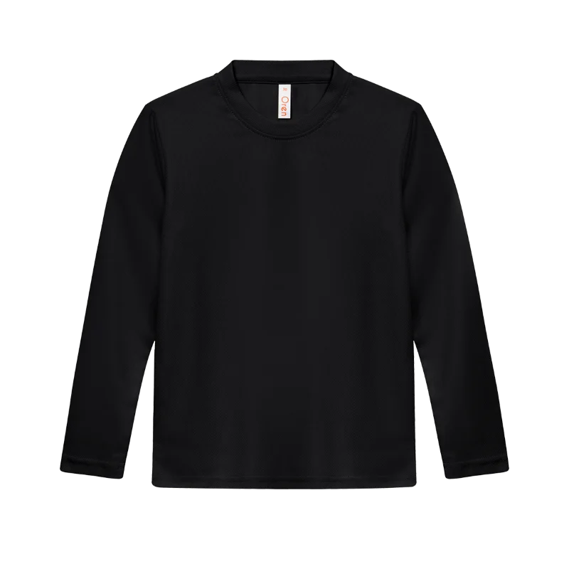 Kids Quick Dry Long Sleeve T-shirt – 160gsm Eyelet (QD88) - Image 20