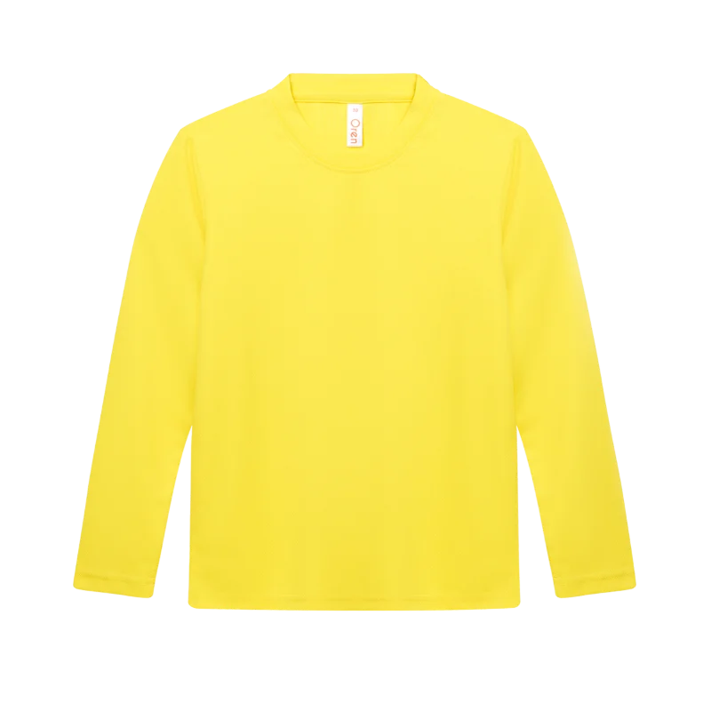 Kids Quick Dry Long Sleeve T-shirt – 160gsm Eyelet (QD88) - Image 19