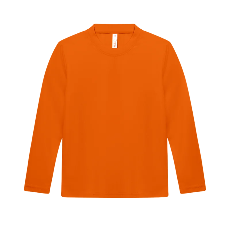 Kids Quick Dry Long Sleeve T-shirt – 160gsm Eyelet (QD88) - Image 16
