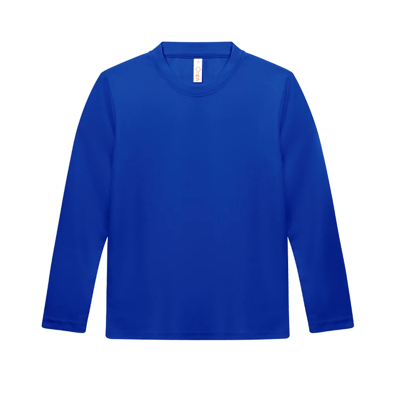 Kids Quick Dry Long Sleeve T-shirt – 160gsm Eyelet (QD88) - Image 15