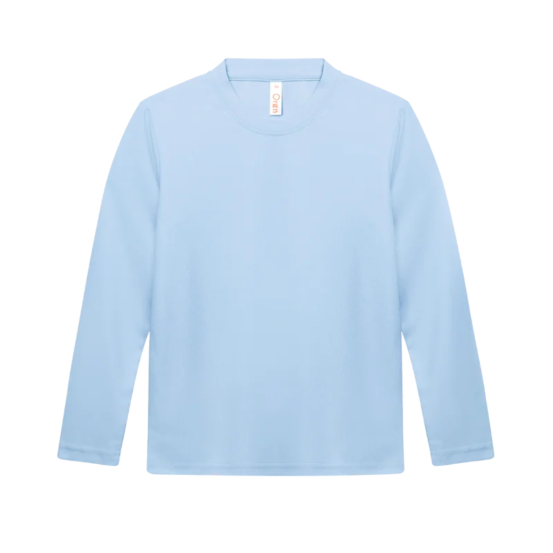 Kids Quick Dry Long Sleeve T-shirt – 160gsm Eyelet (QD88) - Image 14