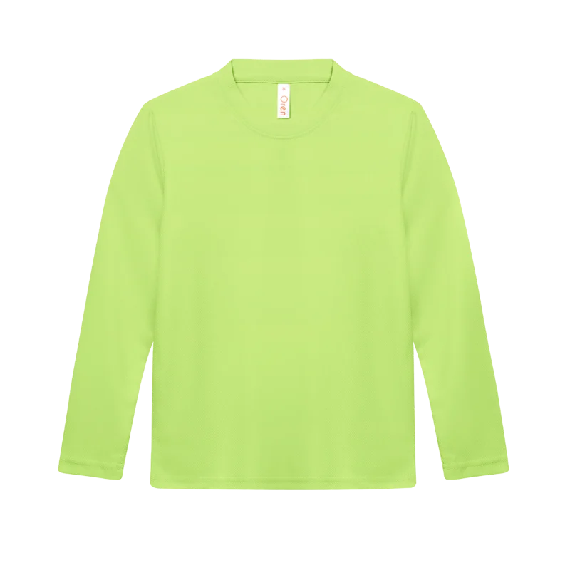 Kids Quick Dry Long Sleeve T-shirt – 160gsm Eyelet (QD88) - Image 13