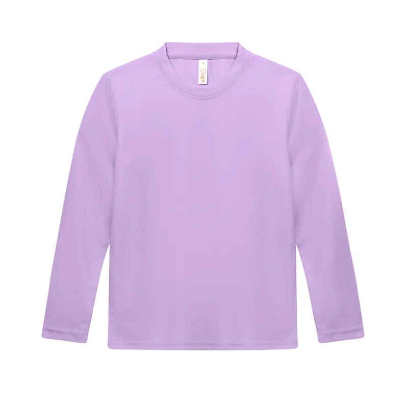 Kids Quick Dry Long Sleeve T-shirt – 160gsm Eyelet (QD88) - Image 11