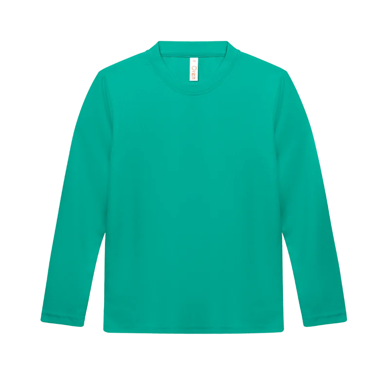 Kids Quick Dry Long Sleeve T-shirt – 160gsm Eyelet (QD88) - Image 5