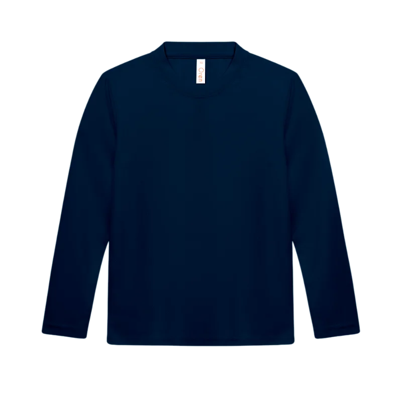 Kids Quick Dry Long Sleeve T-shirt – 160gsm Eyelet (QD88) - Image 4
