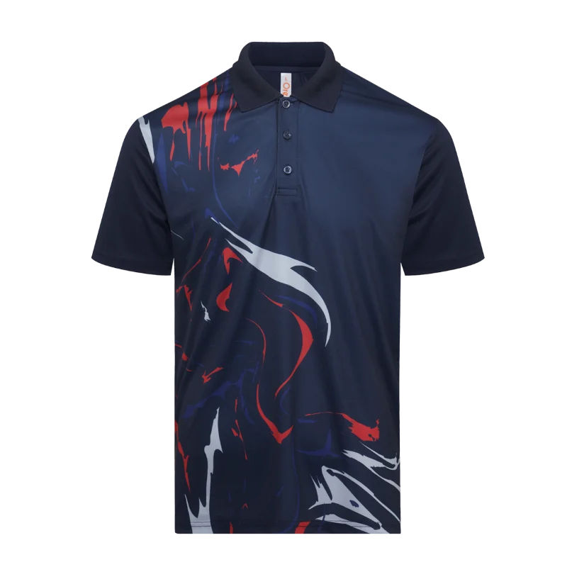 Quick Dry Sublimation Polo - 150gsm Mini Eyelet (QD90) - Image 2