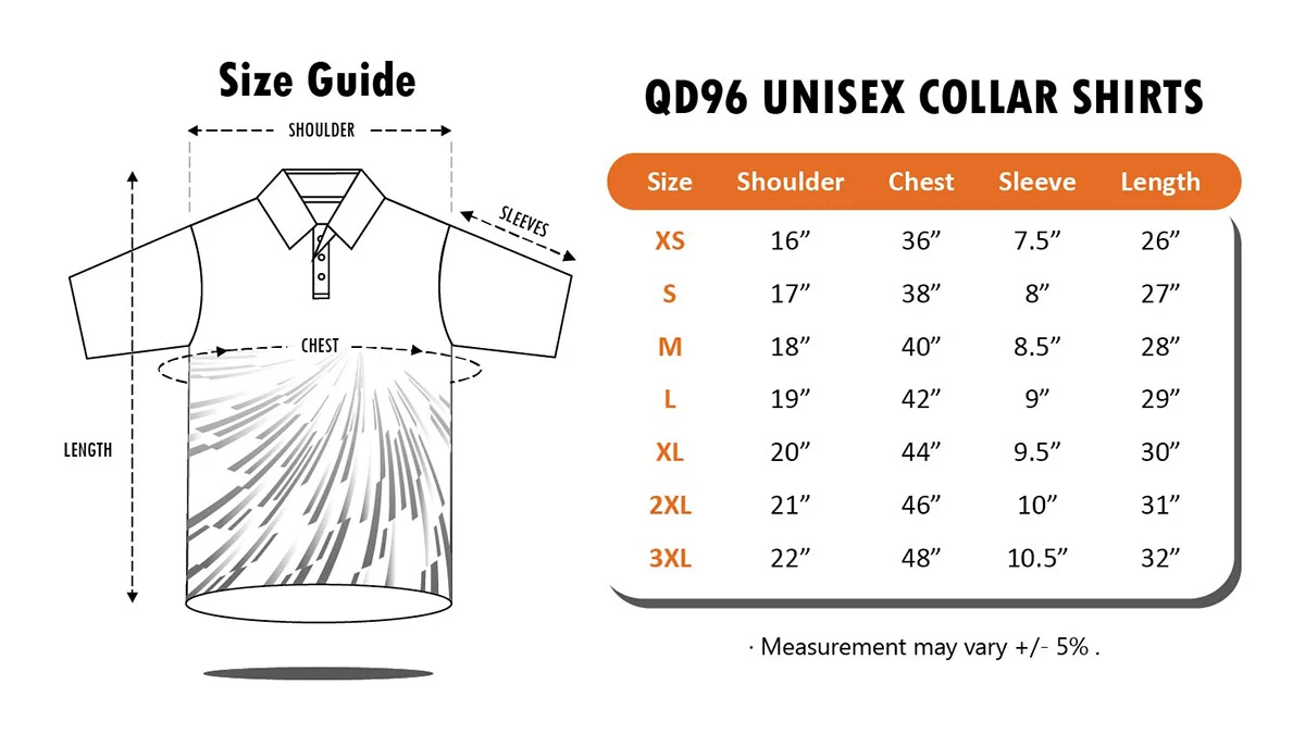 Quick Dry Sublimation Polo - 150gsm Mini Eyelet (QD96) - Image 2