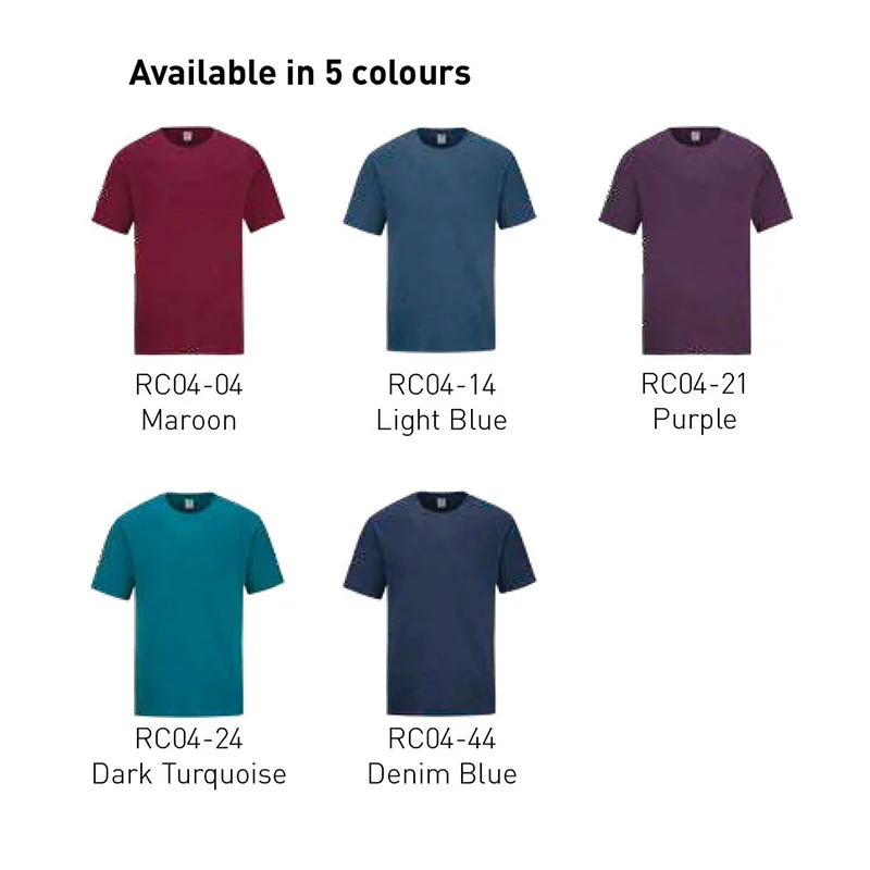 Round Neck Heather Series - 160gsm (RC04) - Image 2