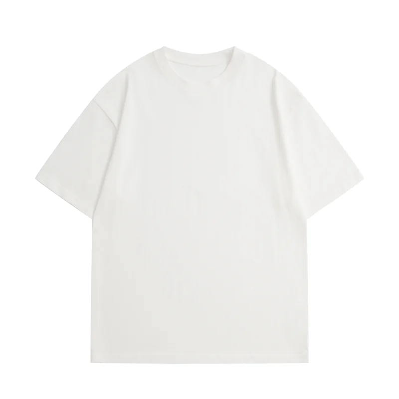 Oversized Round Neck T-shirt - 300gsm Fullycomb Cotton (RC10) - Image 3