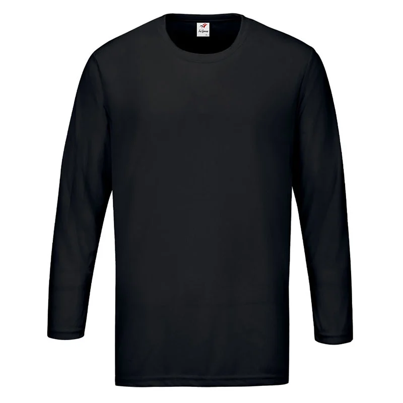 Microfiber Round Neck - Long Sleeve 160gsm Mini Eyelet (RM07) - Image 37