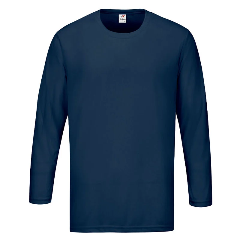Microfiber Round Neck - Long Sleeve 160gsm Mini Eyelet (RM07) - Image 36