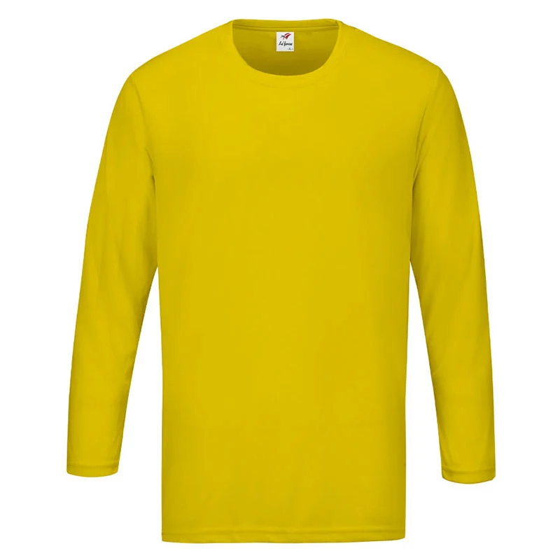 Microfiber Round Neck - Long Sleeve 160gsm Mini Eyelet (RM07) - Image 30