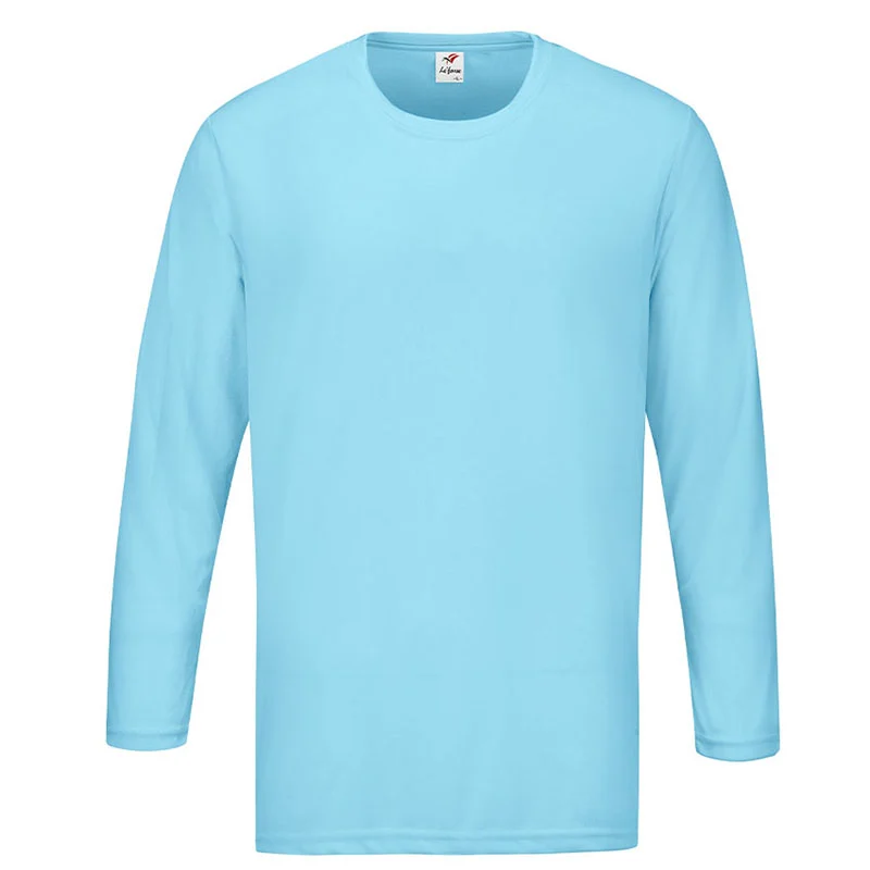Microfiber Round Neck - Long Sleeve 160gsm Mini Eyelet (RM07) - Image 28